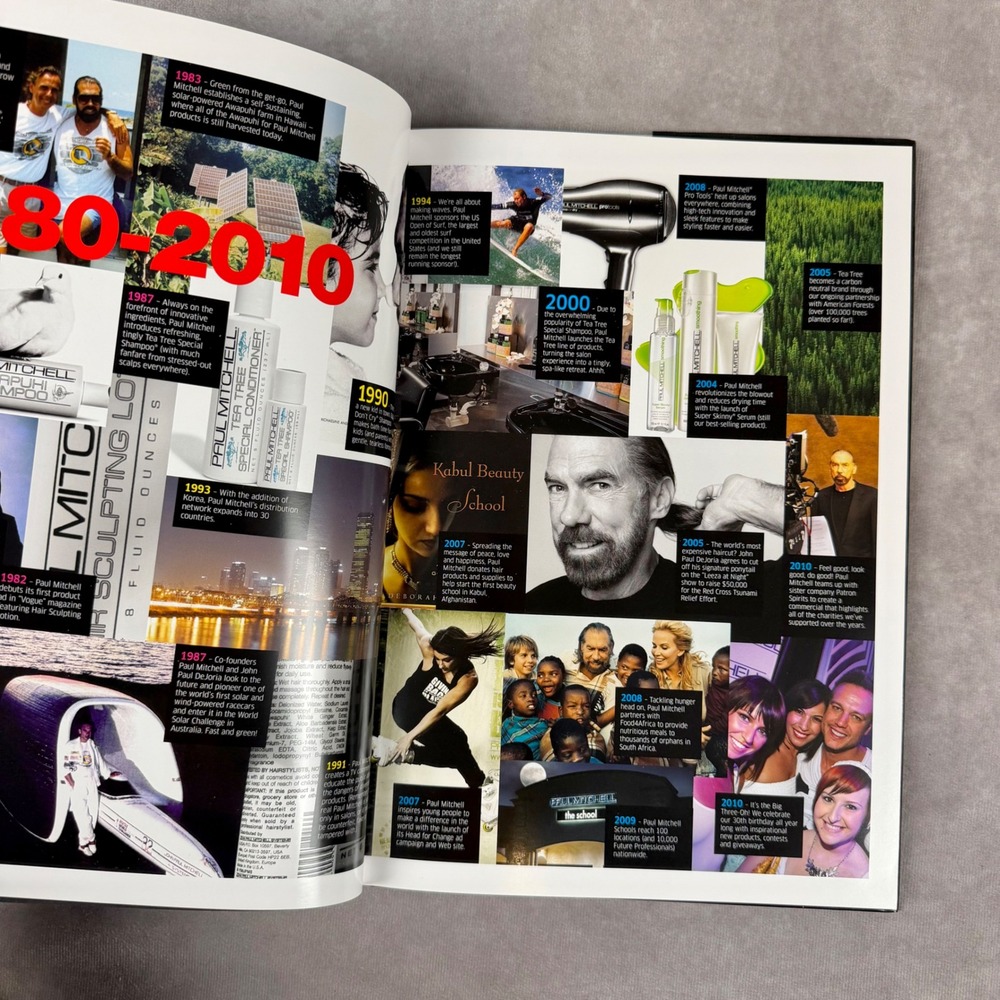Paul Mitchell 1980/2010 An Extraordinary Story 30th Anniversary Book & DVD Set - Picture 5 of 16